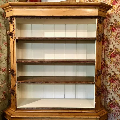 A UNIQUE & BEAUTIFUL ANTIQUE BOOKCASE