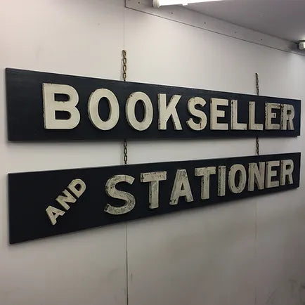 ORIGINAL SHOPFRONT SIGNAGE FROM 1850's ROYAL TUNBRIDGE WELLS