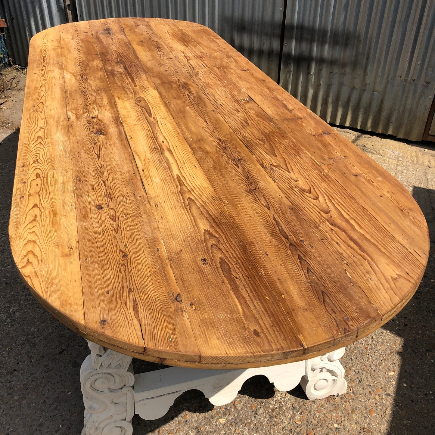 MAGNIFICENT VINTAGE SPANISH DINING TABLE