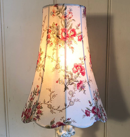 9” Marley Scalloped Lampshade - in Portobello