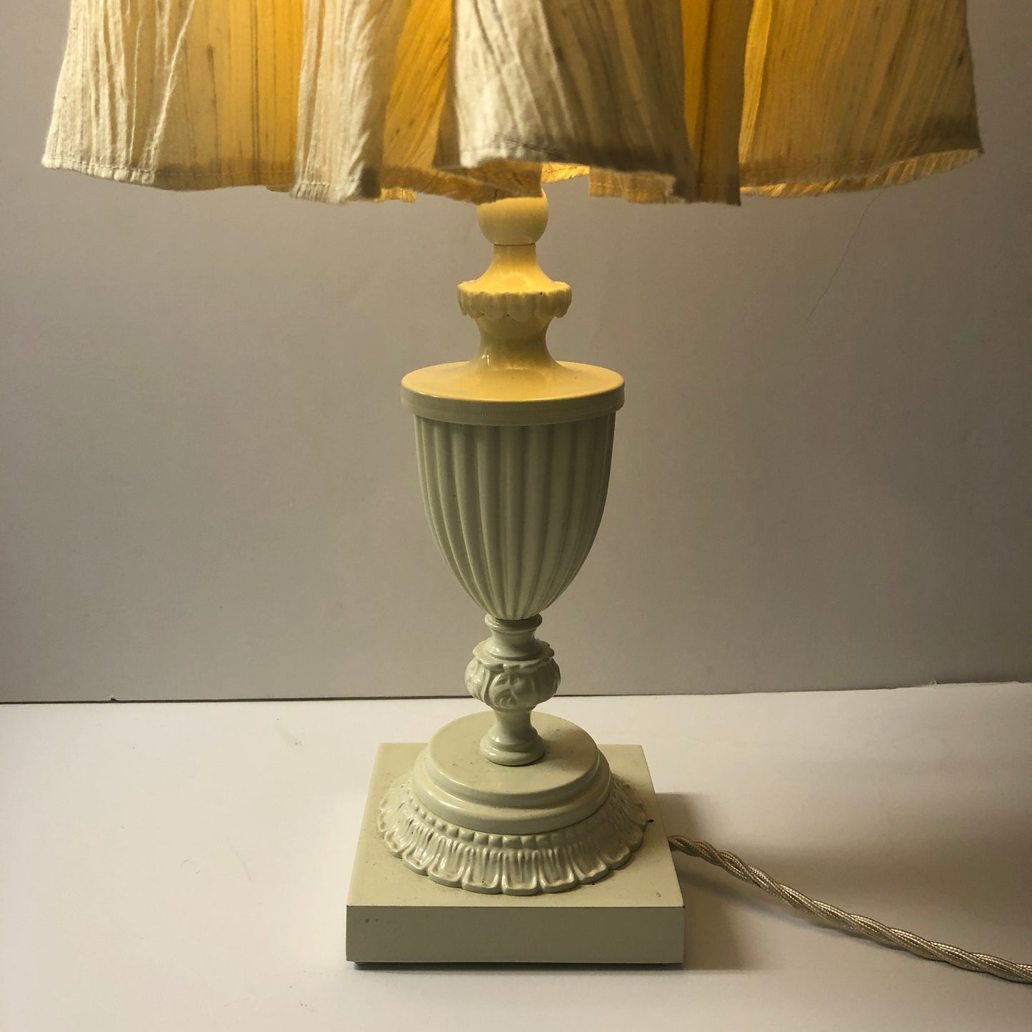 ANTIQUE TABLE LAMP WITH ZARA SHADE - SOULED OUT