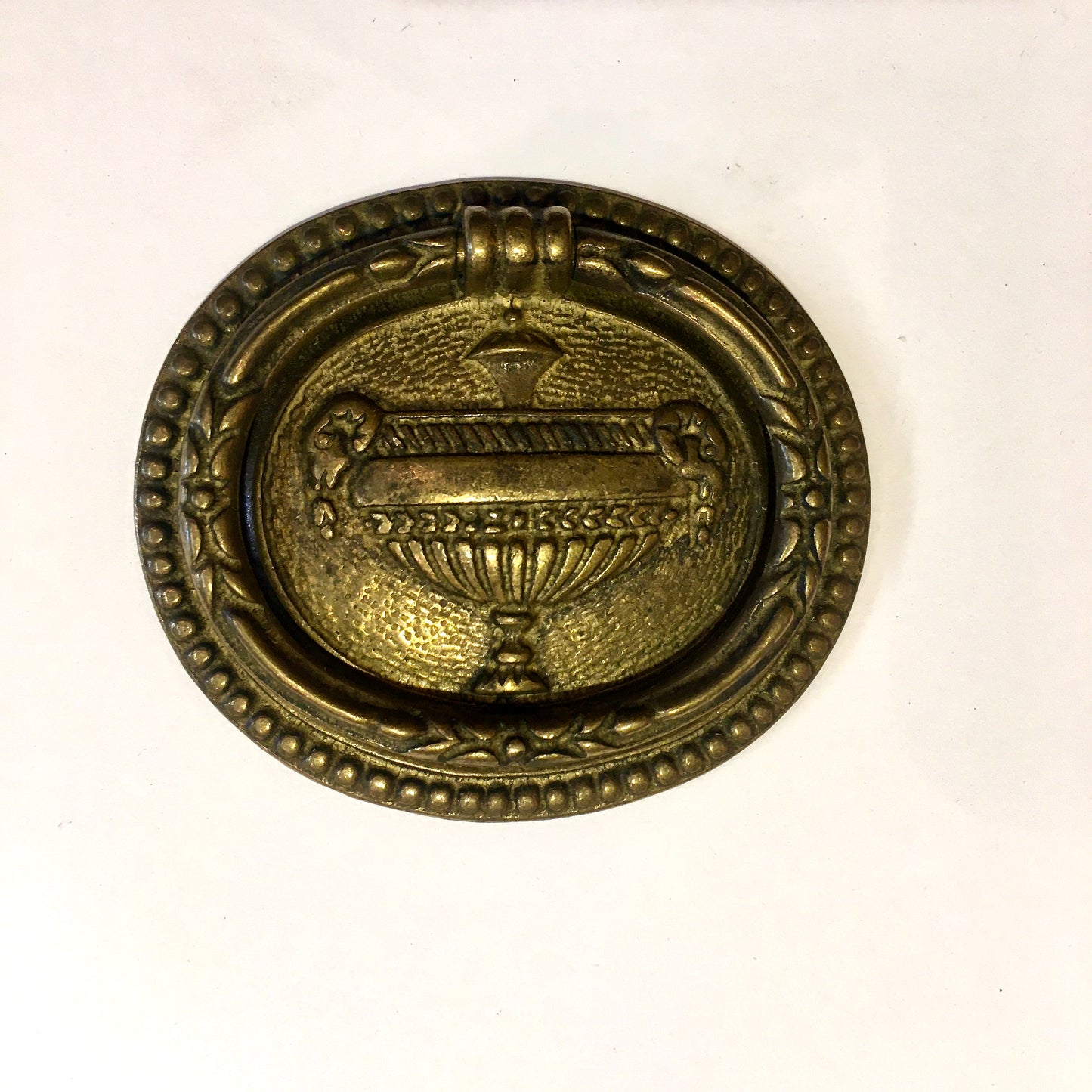 SOLID BRASS RING HANDLE