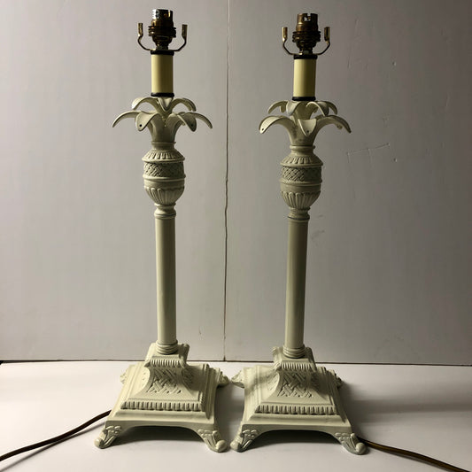 PAIR OF VINTAGE TABLE LAMPS