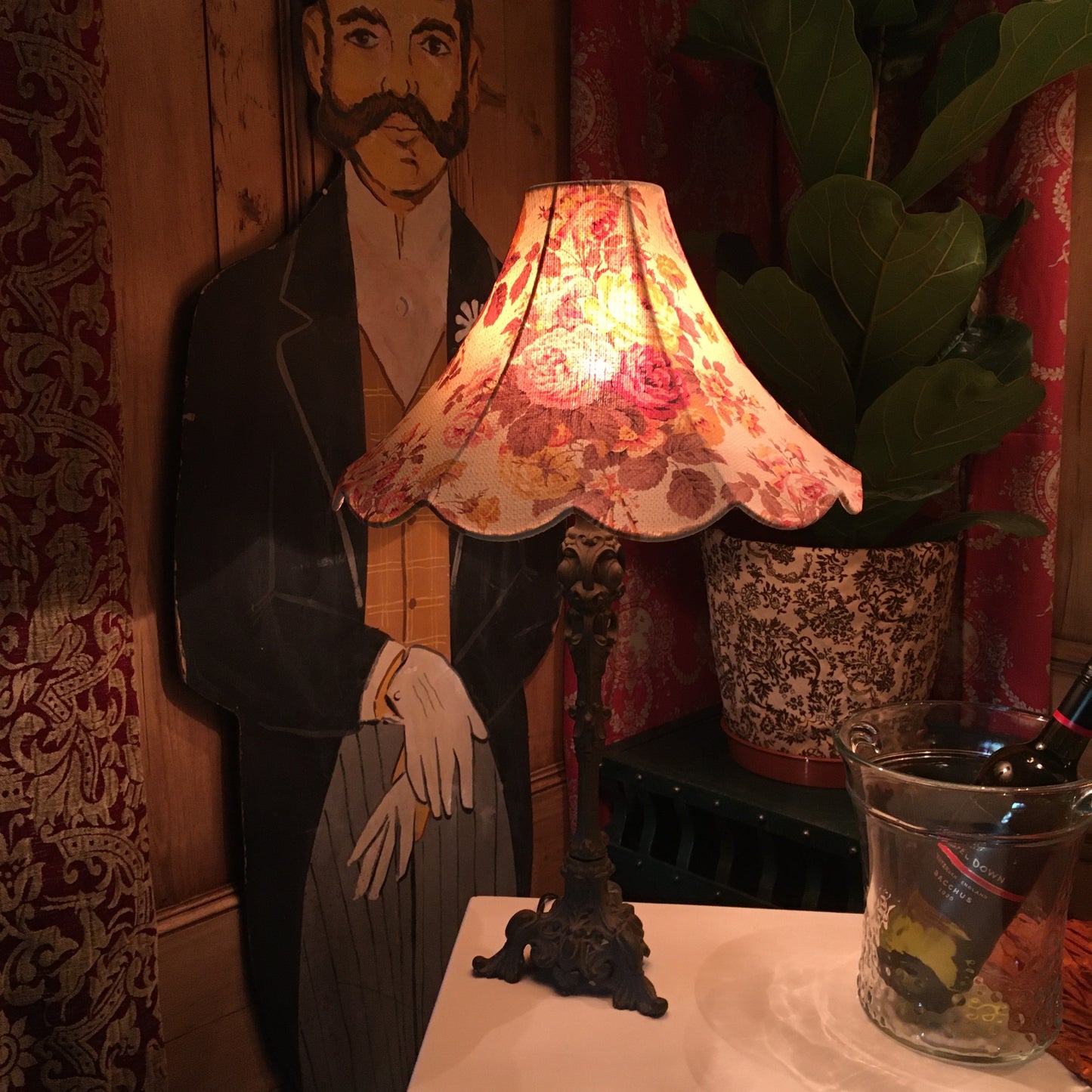 16” Pashley Lampshade - in Queen Street Floral